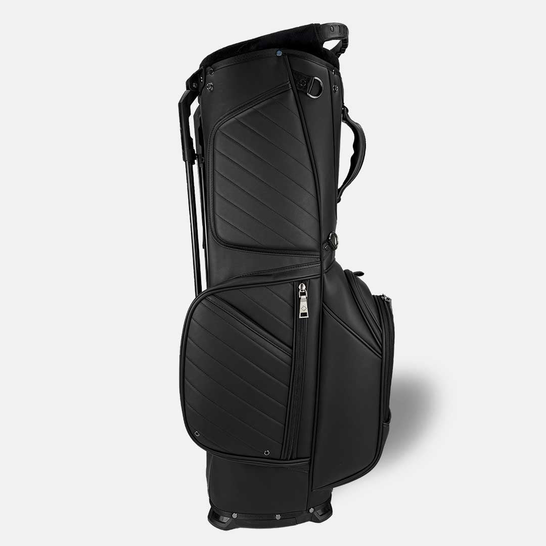 RevCore Lux Golf Hybrid Stand Bag | 6 Way on Sale - Matte Black 6 Way Divider - Club Rehab