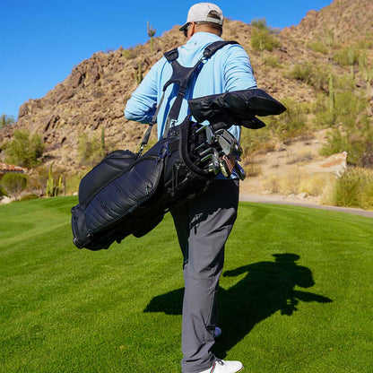 RevCore Lux Golf Hybrid Stand Bag | 6 Way on Sale - Dark Navy 6 Way Divider - Club Rehab