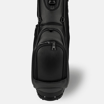 RevCore Lux LT Lightweight Stand Bag | 5 Way Velvet Lined Dividers - Matte Black - Club Rehab