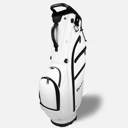 RevCore Lux LT Lightweight Stand Bag | 5 Way Velvet Lined Dividers - Winter White - Club Rehab