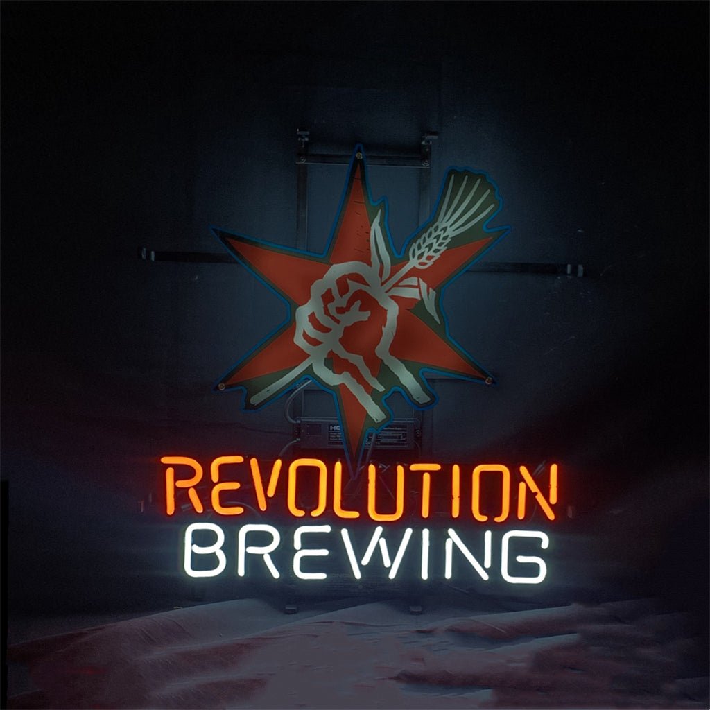Revolution Brewing Beer Neon Signs Light - Club Rehab