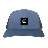 Navy Curved Mesh Snapback