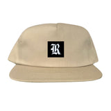 Khaki Flat Bill Canvas