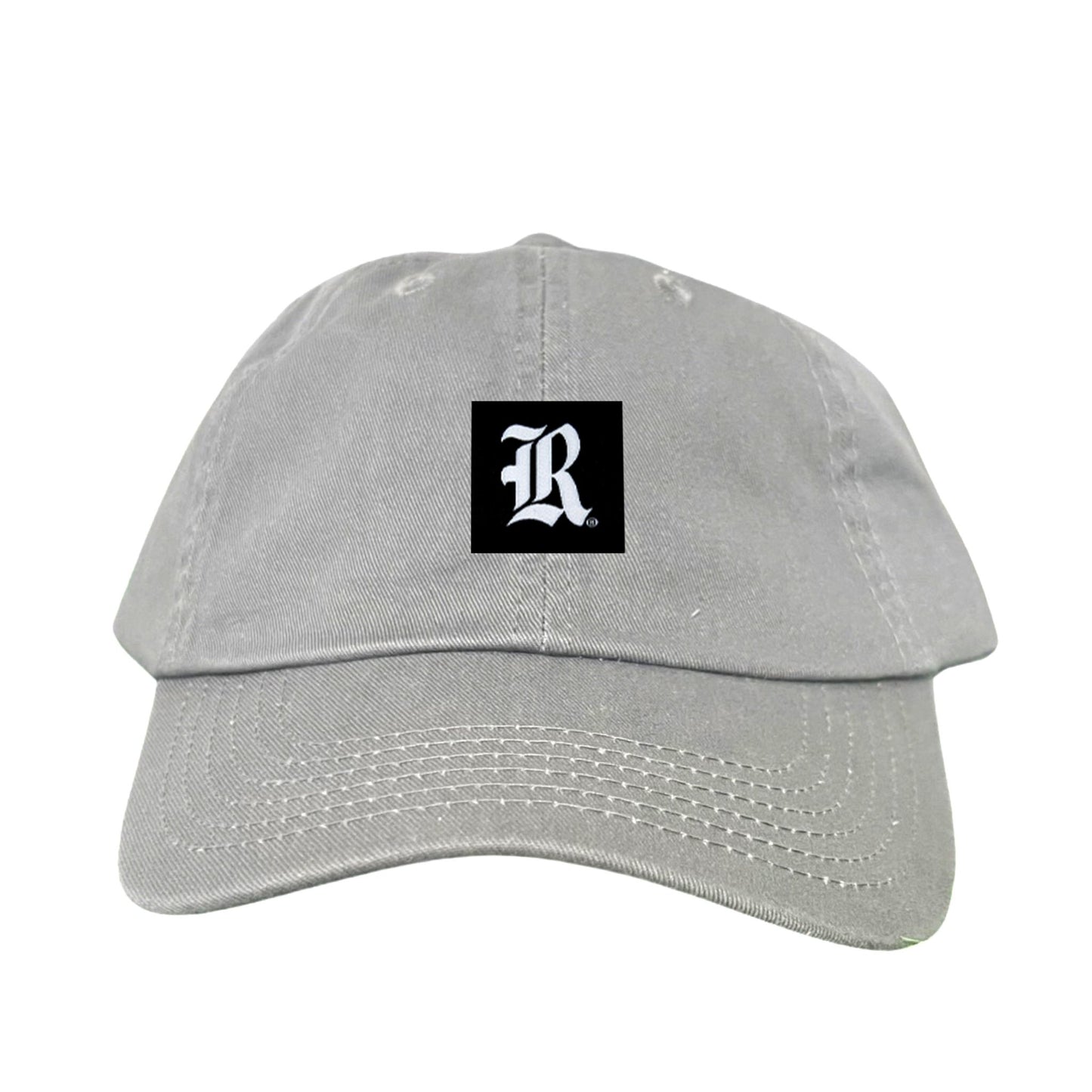 Rice Black Label LR Logo / 195 / Hat / RICE025 / MM - Dad Hat Grey - Club Rehab
