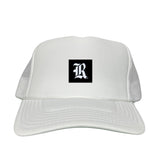 White Foam Mesh Snapback