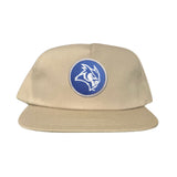 Khaki Flat Bill Canvas