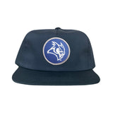 Navy Flat Bill Canvas