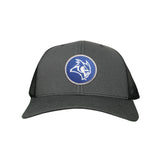 Charcoal Curved Mesh Snapback