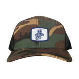 Camo Curved Mesh Snapback