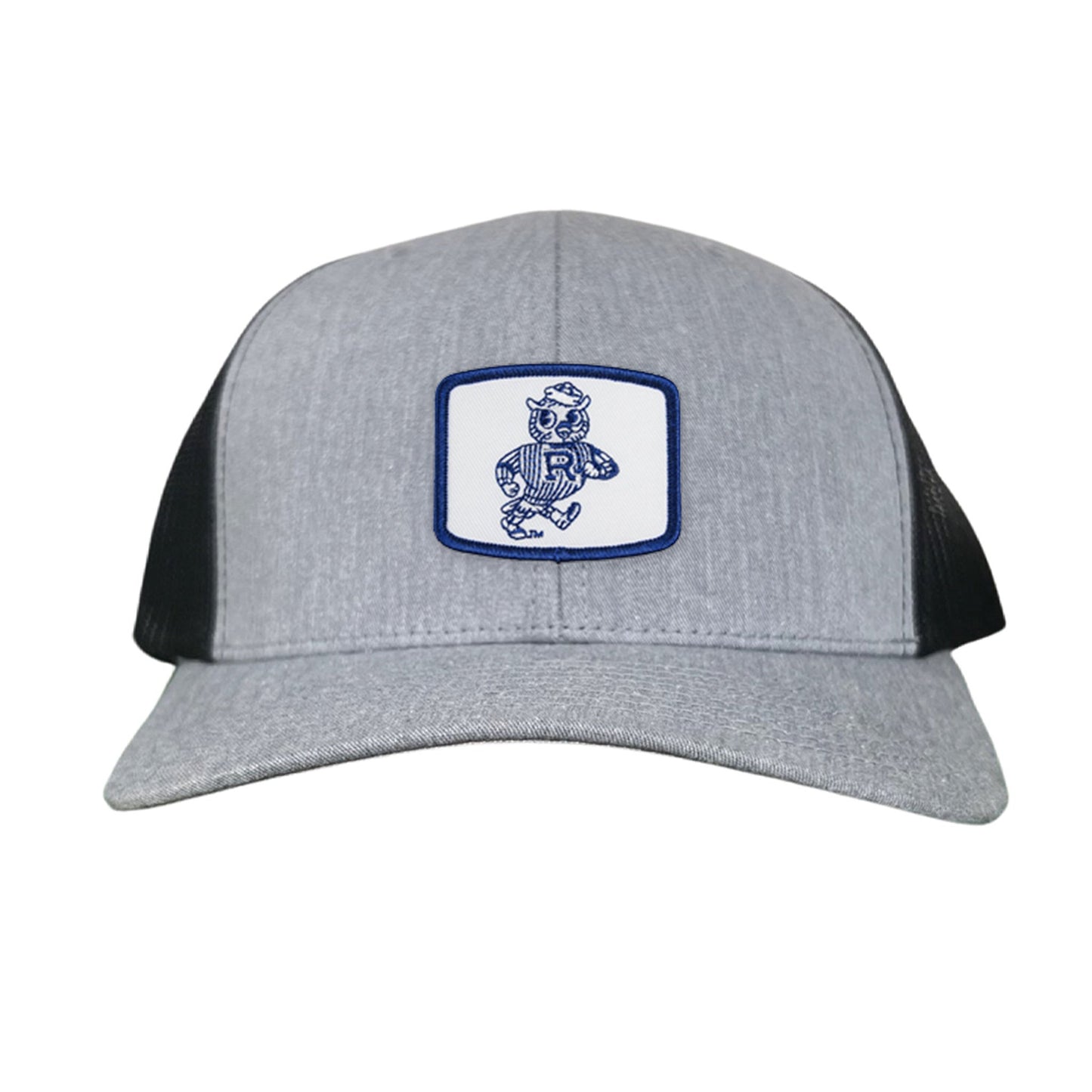 Rice Owls Walking Sammie / Hats/ 170 / Rice024 / MM - Heather Grey / Black Curved Mesh Snapback - Club Rehab