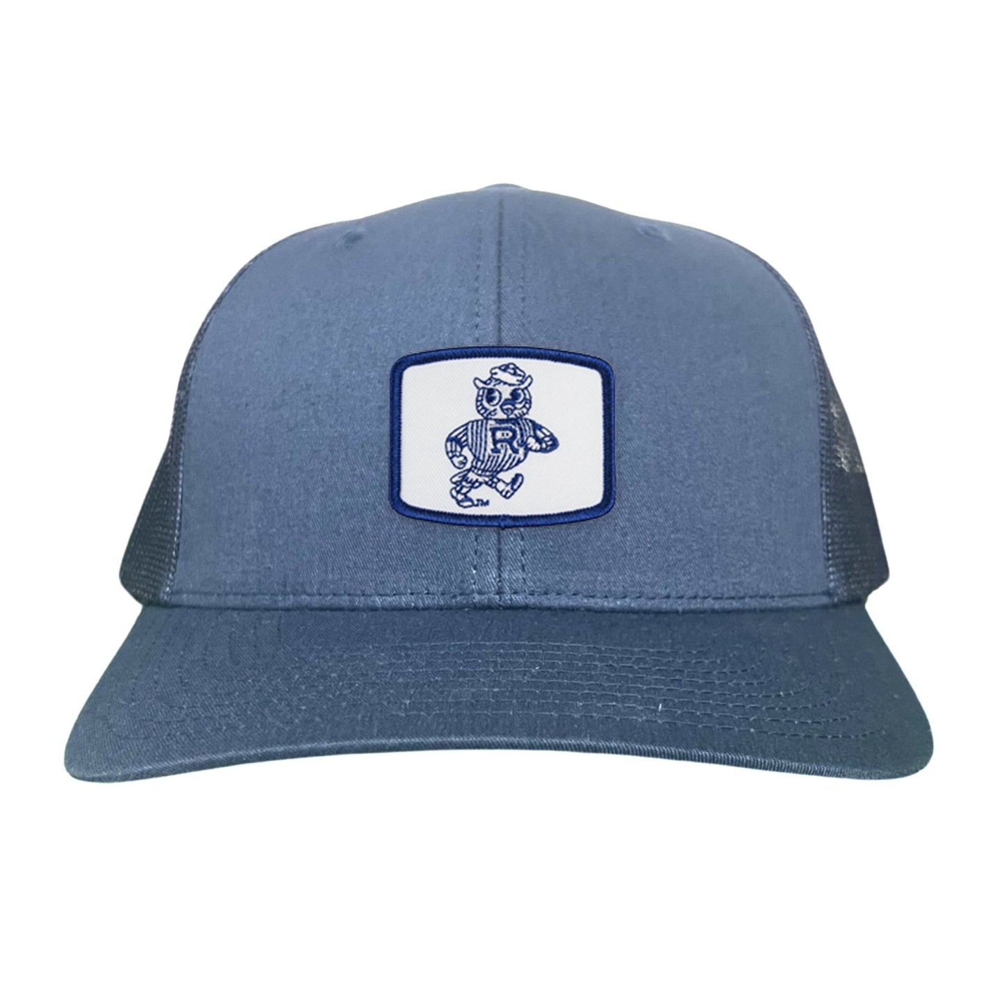 Rice Owls Walking Sammie / Hats/ 170 / Rice024 / MM - Navy Curved Mesh Snapback - Club Rehab