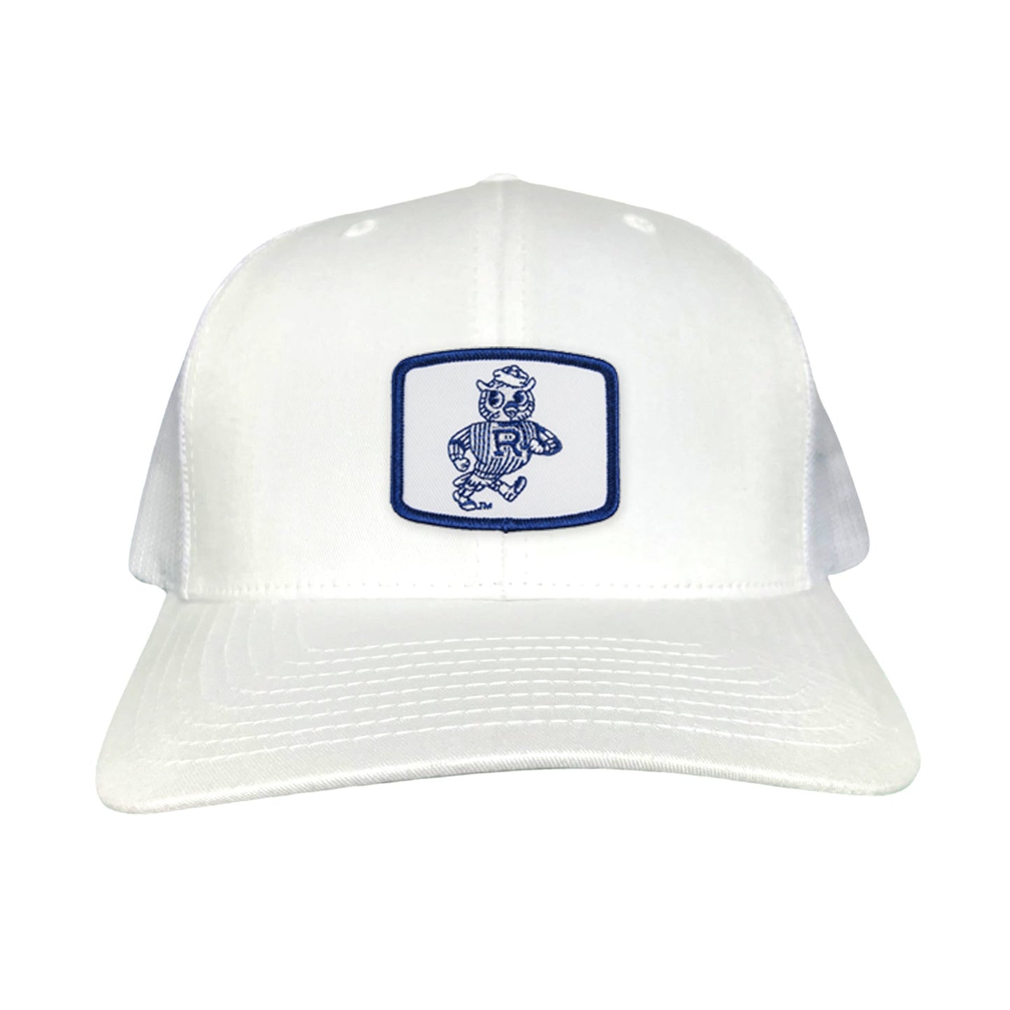 Rice Owls Walking Sammie / Hats/ 170 / Rice024 / MM - White Curved Mesh Snapback - Club Rehab