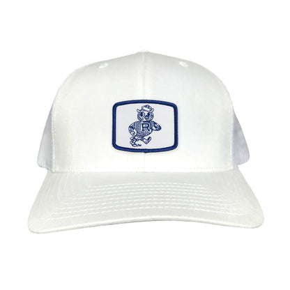Rice Owls Walking Sammie / Hats/ 170 / Rice024 / MM - White Curved Mesh Snapback - Club Rehab
