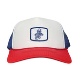 Red/ White / Blue Foam Mesh Snapback