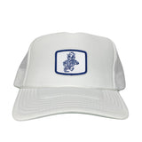 White Foam Mesh Snapback