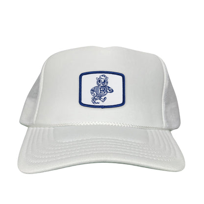 Rice Owls Walking Sammie / Hats/ 170 / Rice024 / MM - White Foam Mesh Snapback - Club Rehab