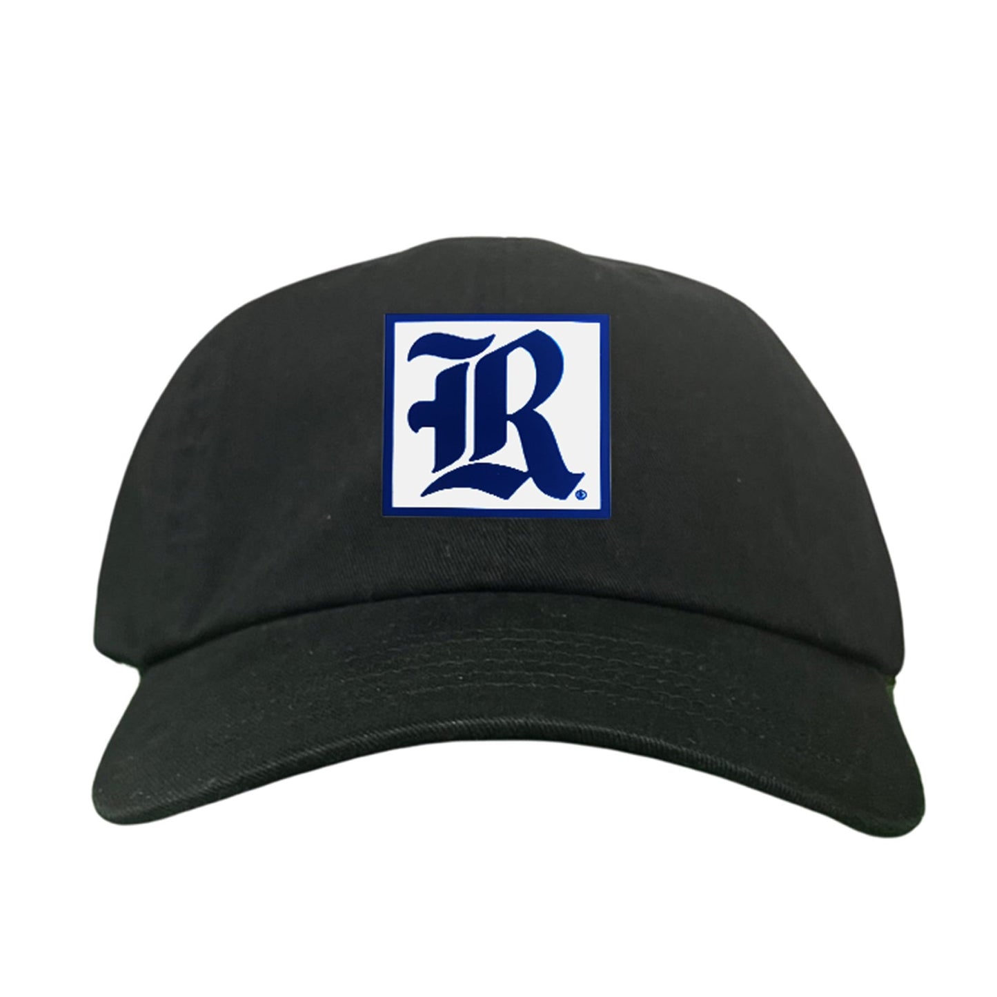 Rice Square LR Rubber Patch / 236 / Hat / / MM - Dad Hat Black - Club Rehab