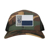 Camo Curved Mesh Snapback