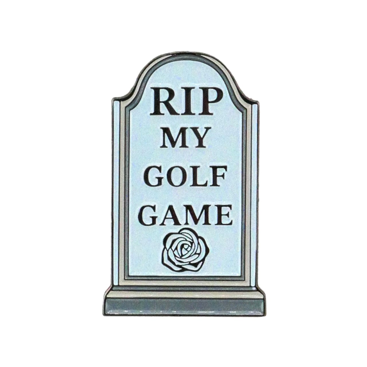 RIP My Golf Game Tombstone Ball Marker - Club Rehab