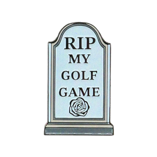 RIP My Golf Game Tombstone Ball Marker - Club Rehab
