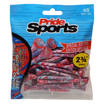 Pridesports Special Edition Paint Splatter Golf Tees