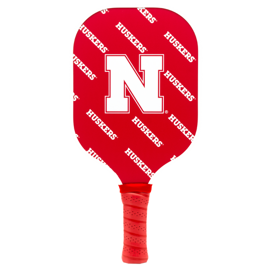 Nebraska Cornhuskers Pickleball Paddle | Carbon Fiber Face | 12mm Core