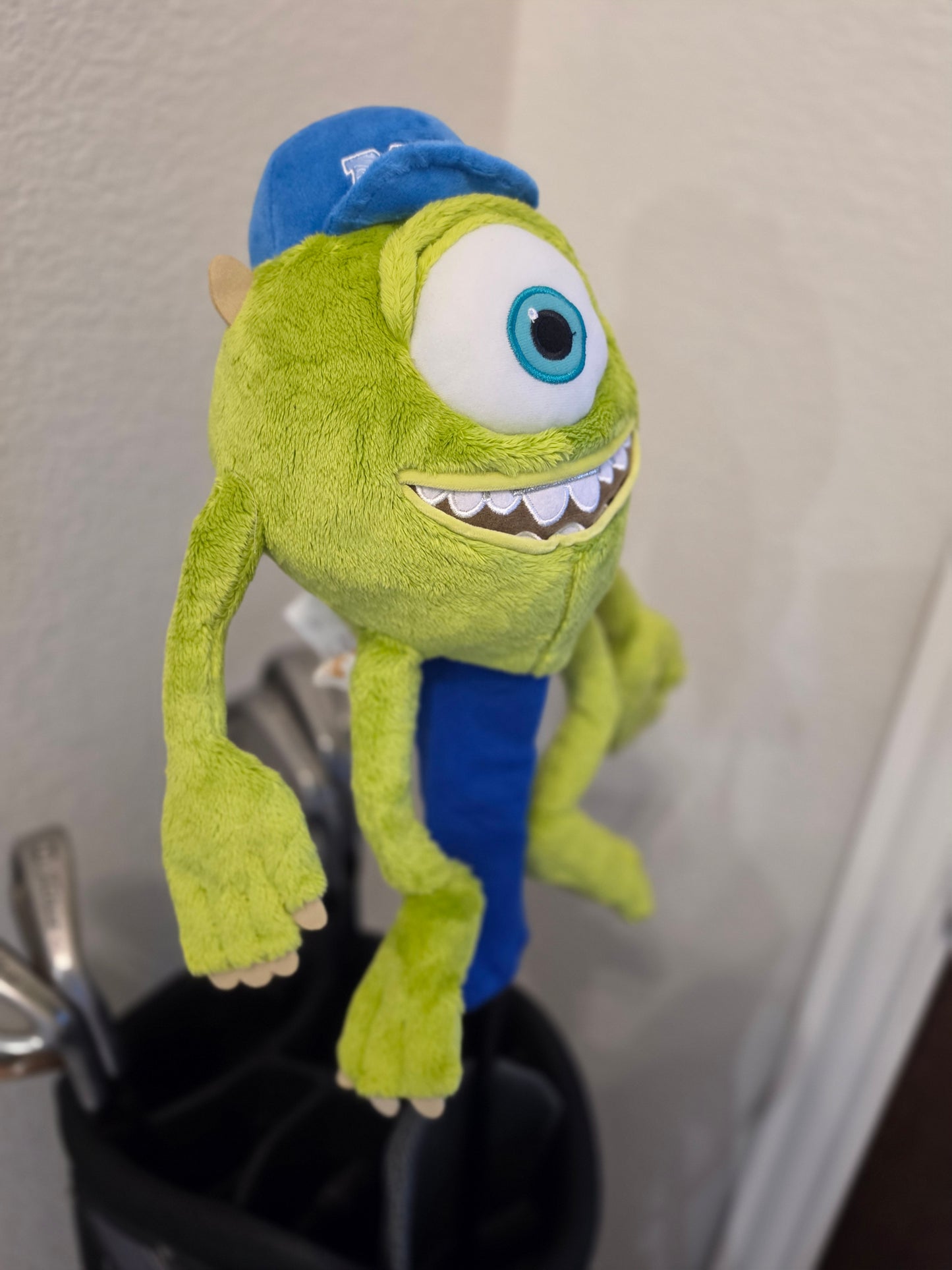 Green Monster Plush Character Golf Headcover
