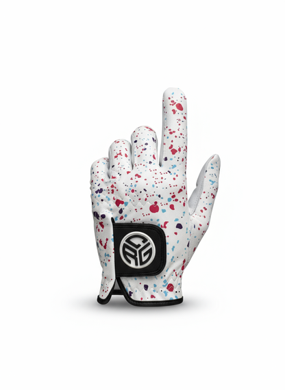 Splatter CRG Golf Glove – Limited Drop | Universal Fit | Premium Leather