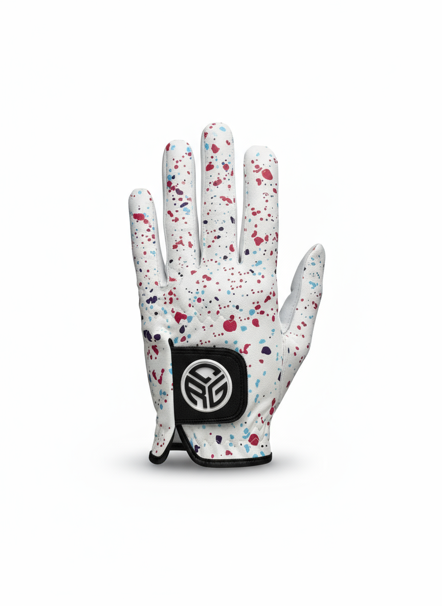 Splatter CRG Golf Glove – Limited Drop | Universal Fit | Premium Leather