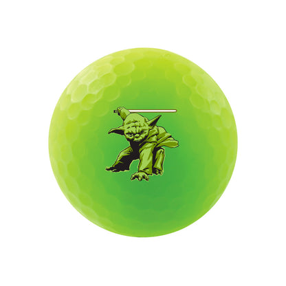 Volvik Vivid Soft Star Wars Yoda Golf Balls – 4 Ball Pack