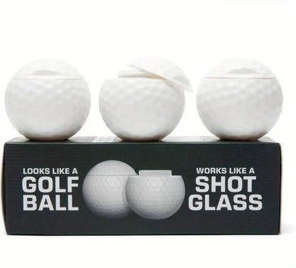 Golf Shots – Golf Ball Shot Glasses (Set of 3)