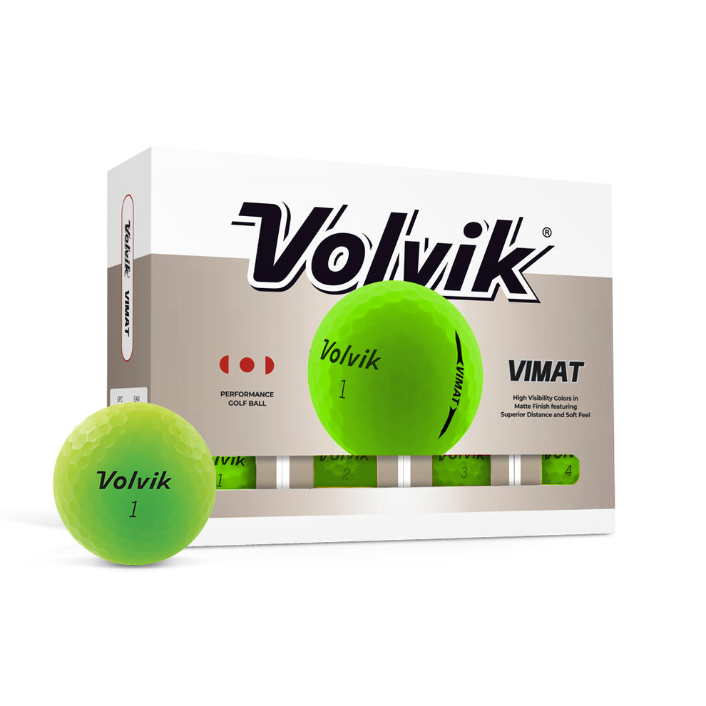 Volvik Vimat Matte Golf Balls – 1 Dozen