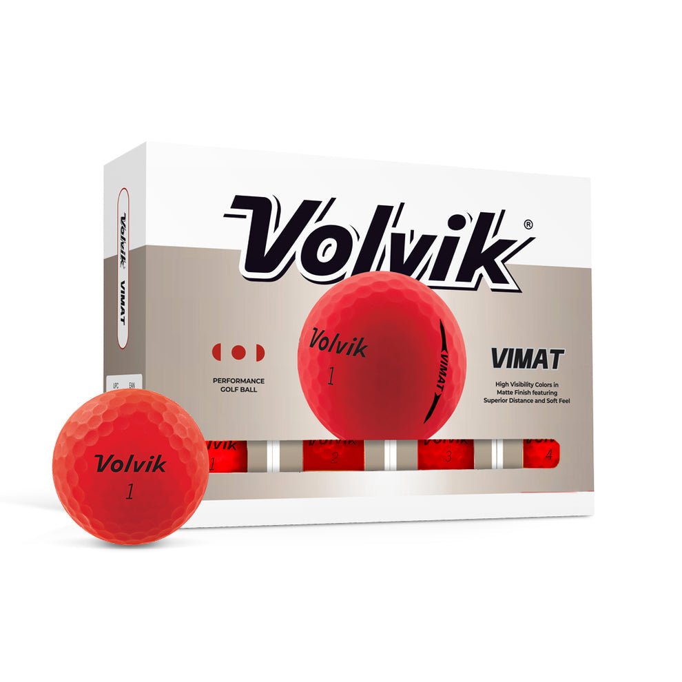 Volvik Vimat Matte Golf Balls – 1 Dozen