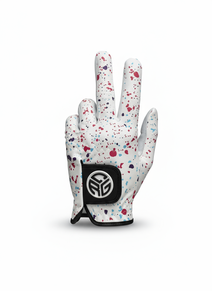 Splatter CRG Golf Glove – Limited Drop | Universal Fit | Premium Leather