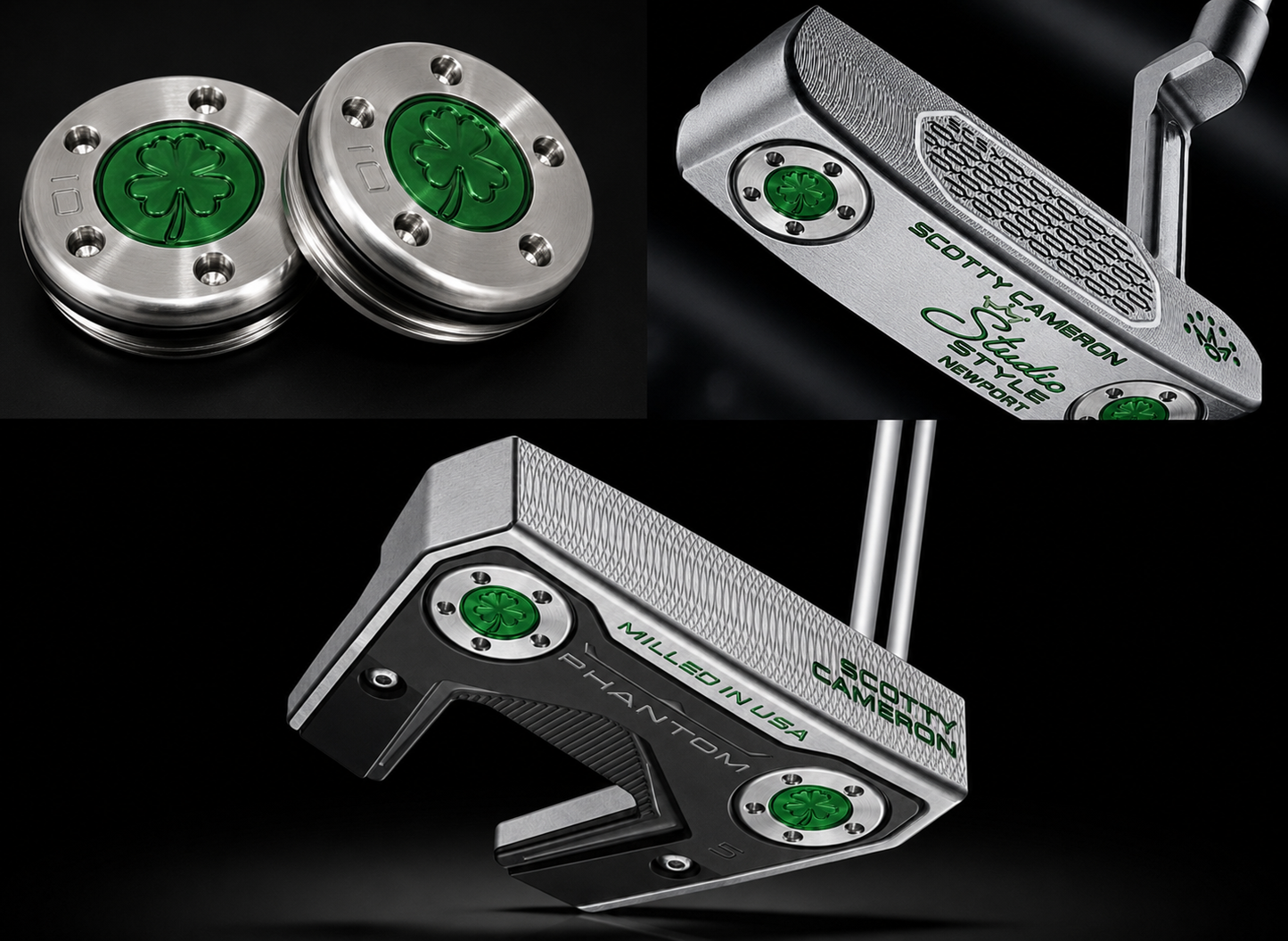 LuckyStrike Clover Counterweight Kit for Scotty Cameron Putters