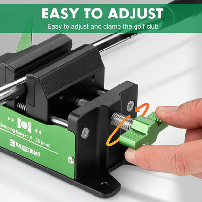 Aluminum Golf Club Vise – Adjustable Grip Installation & Removal Tool