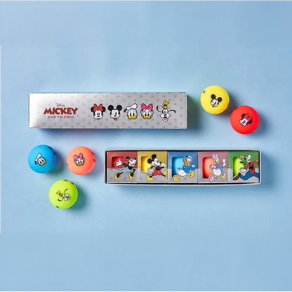 Volvik Vivid Disney Friends Golf Ball Collection – 5 Ball Gift Set