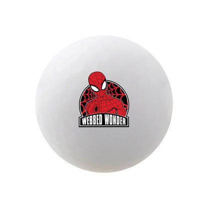 Volvik Vivid Soft Marvel Series Golf Balls with Ball Marker – 4 Ball Gift Set