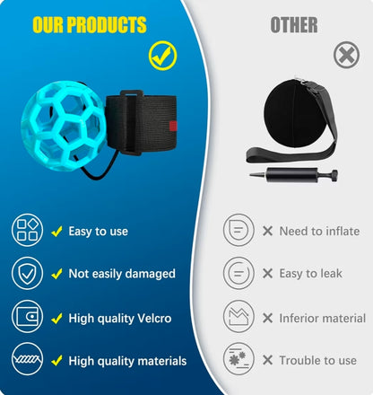 Dual-Strap Swing Control Trainer + Smart Golf Ball