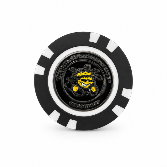 Officially Licensed Wichita State Shockers Poker Chip Ball Marker