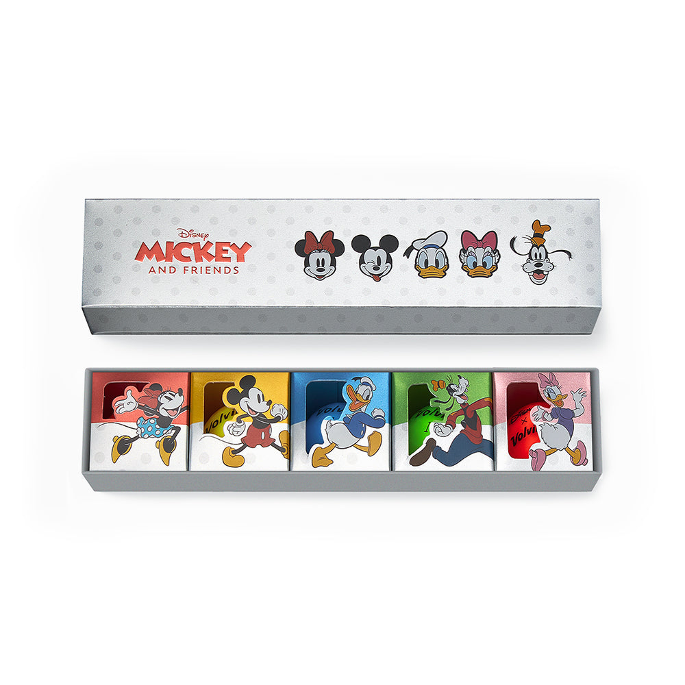 Volvik Vivid Disney Friends Golf Ball Collection – 5 Ball Gift Set
