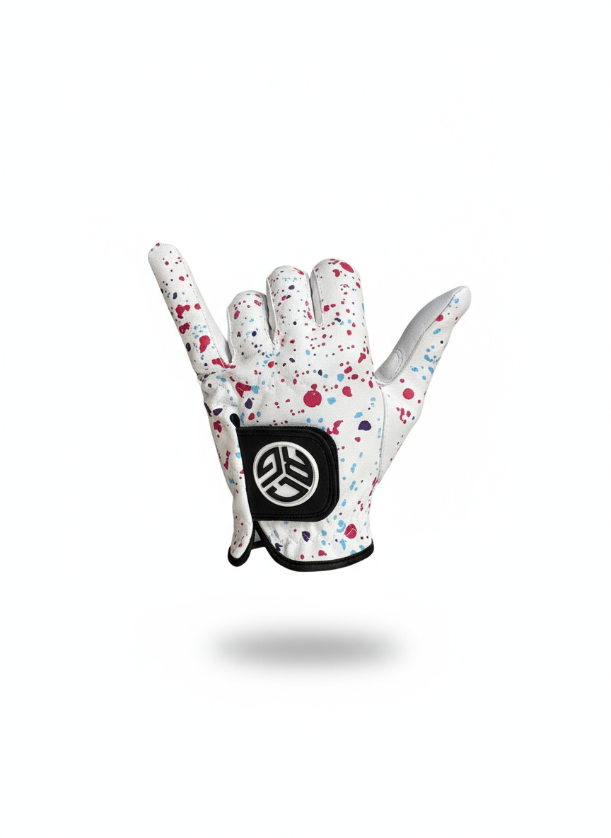 Splatter CRG Golf Glove – Limited Drop | Universal Fit | Premium Leather