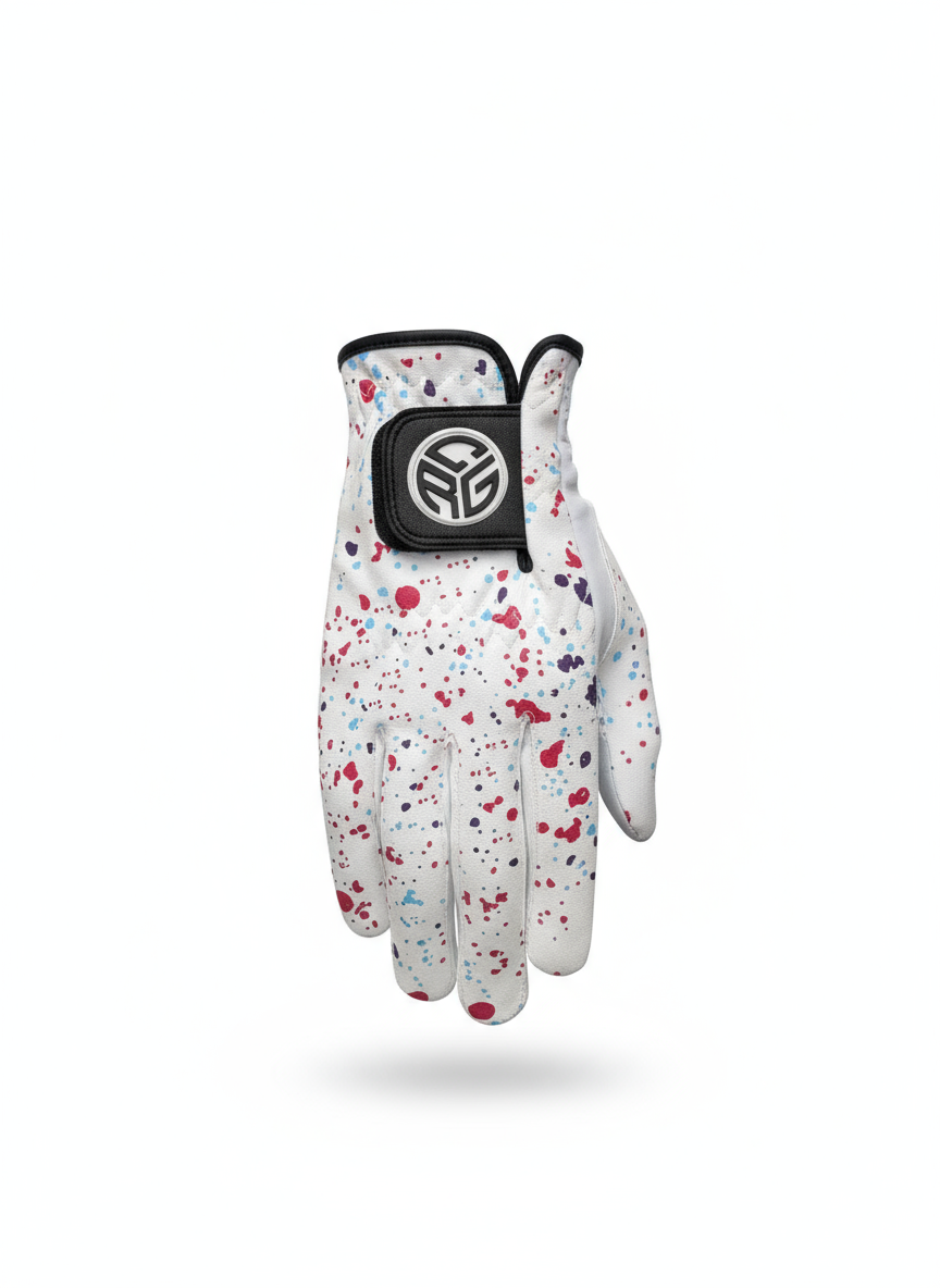 Splatter CRG Golf Glove – Limited Drop | Universal Fit | Premium Leather