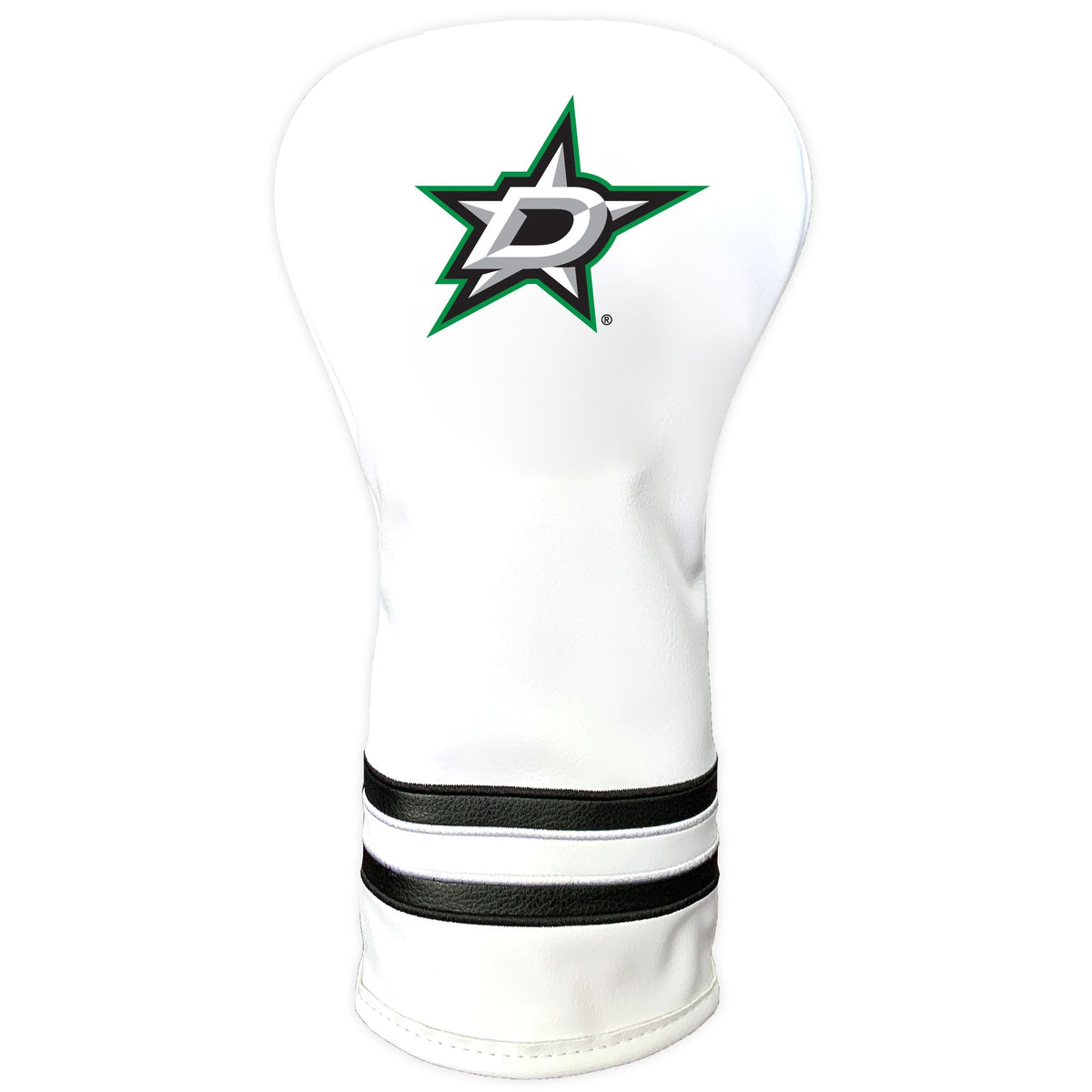 Dallas Stars Vintage White Printed Driver Headcover