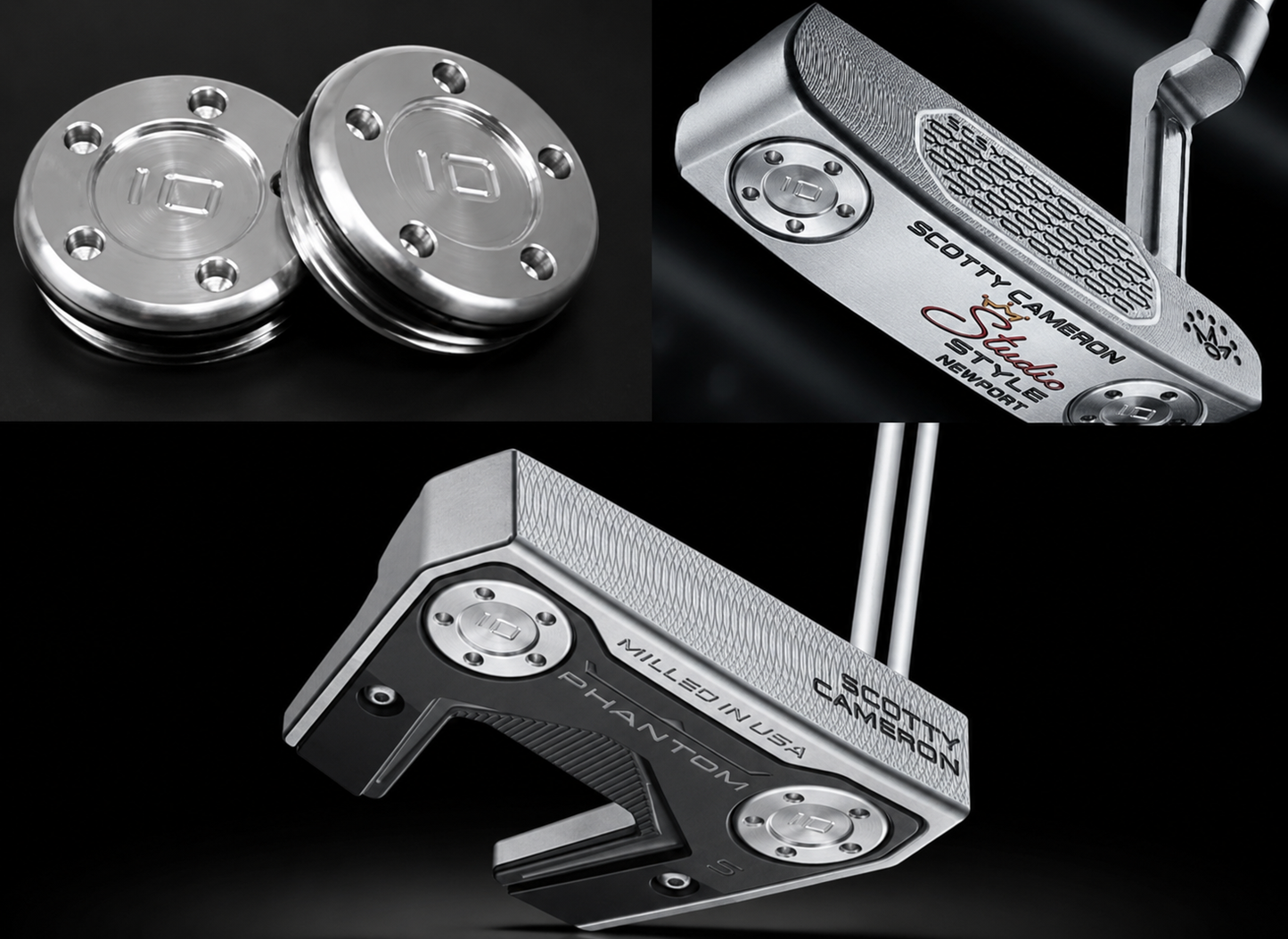 Custom Putter Weights Set – Compatible with Titleist Scotty Cameron - Silver
