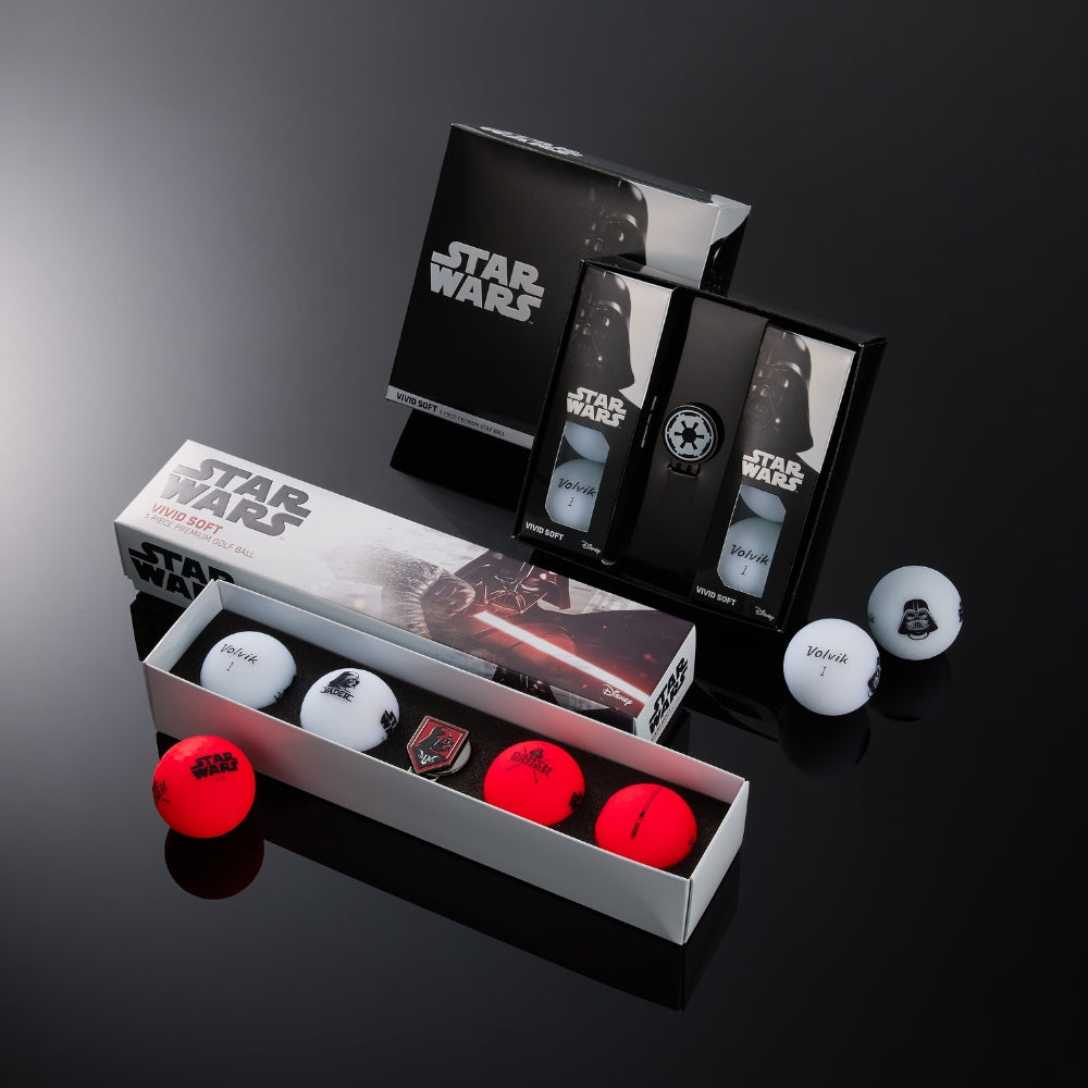 Volvik Star Wars Darth Vader Golf Gift Set with Ball Marker
