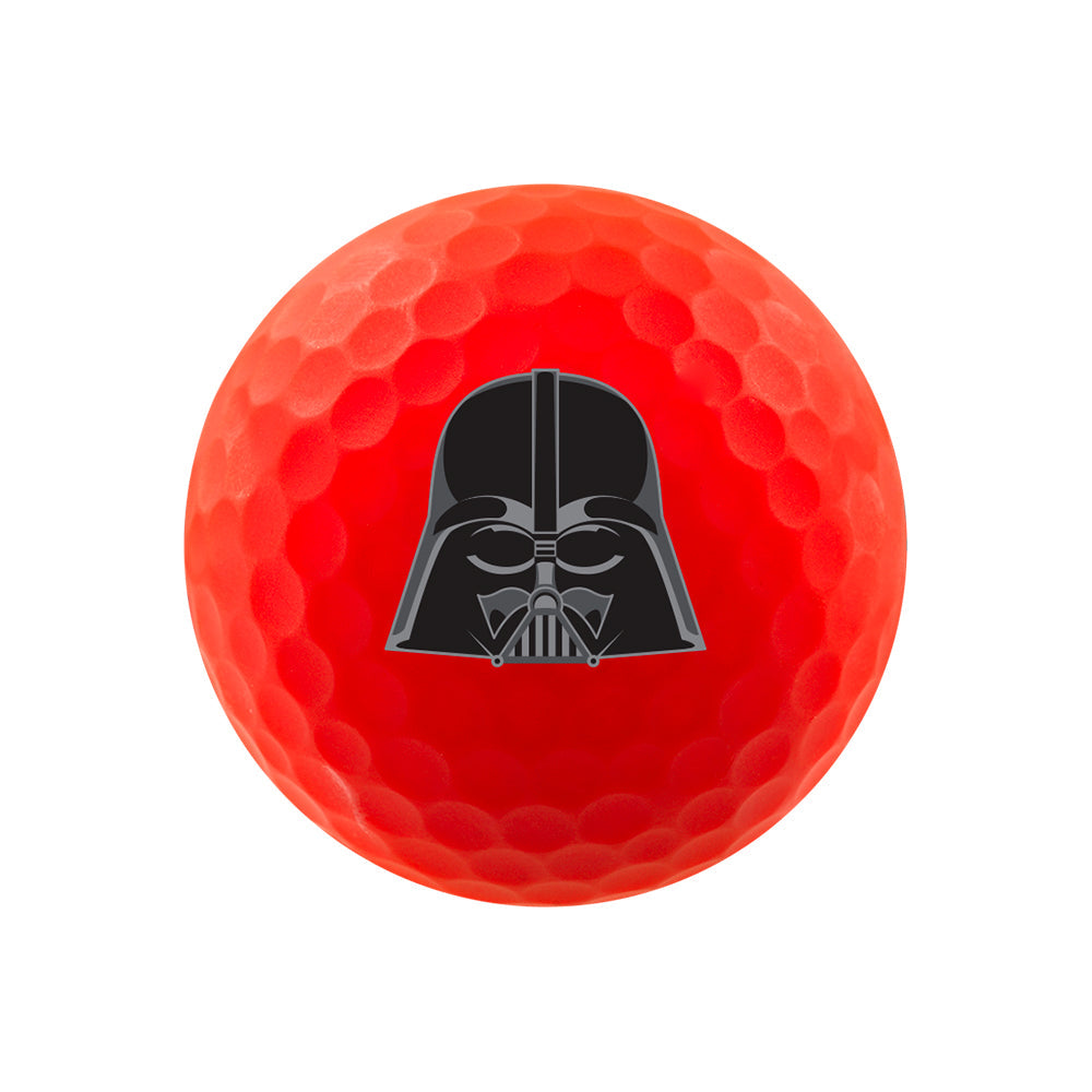 Volvik Vivid Soft Star Wars Darth Vader Golf Balls – 4 Ball Pack