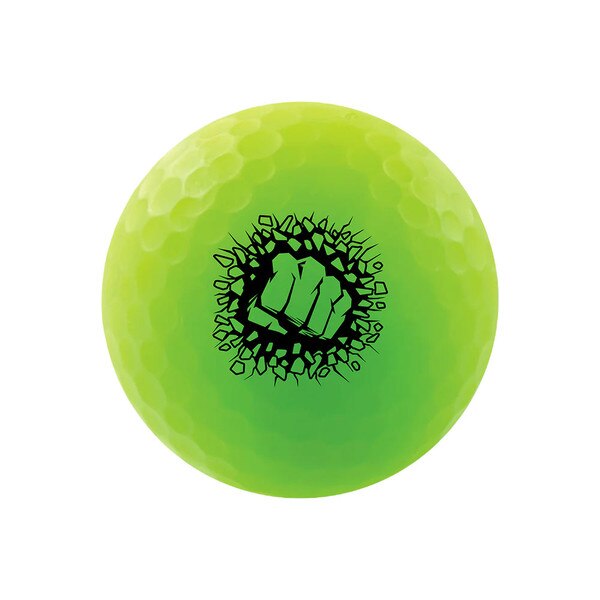 Volvik Vivid Soft Marvel Series Golf Balls with Ball Marker – 4 Ball Gift Set