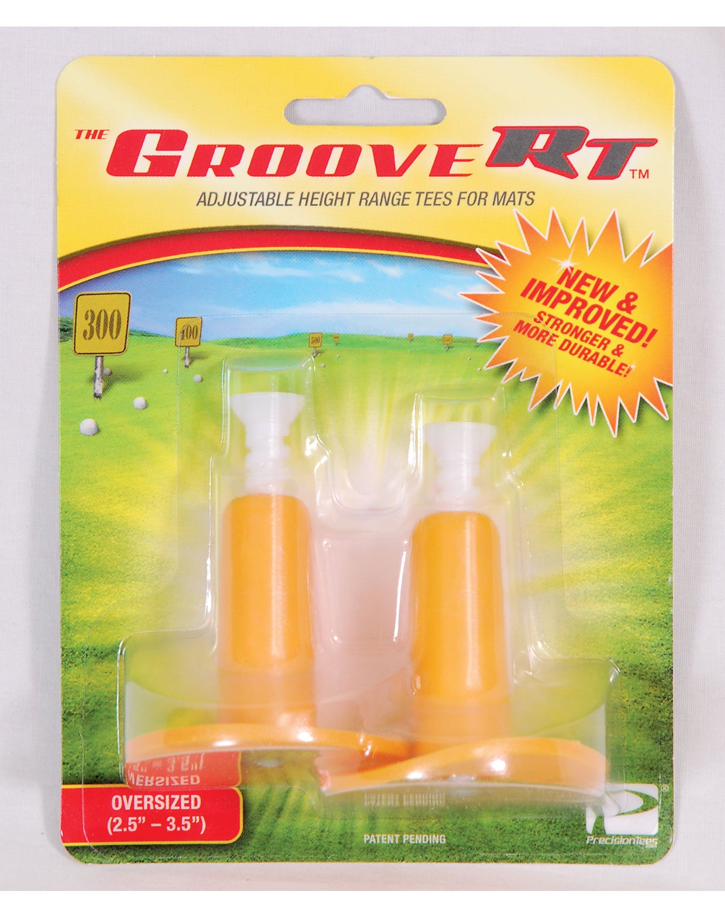 Groove Range Adjustable Practice Tee – Screw‑Up to Your Swing