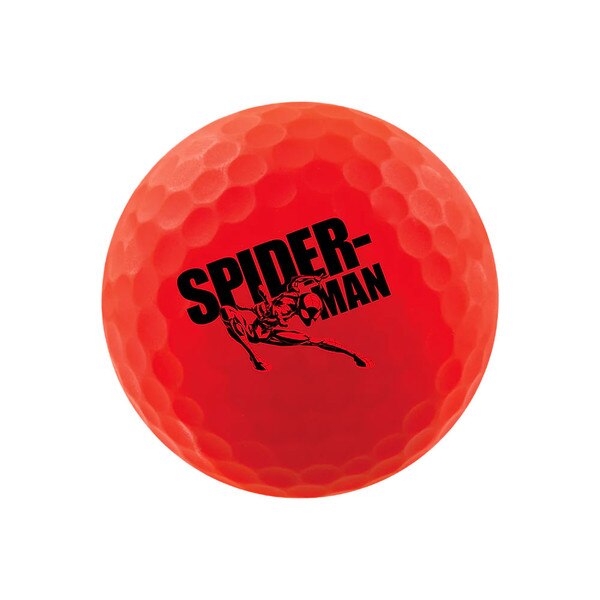 Volvik Vivid Soft Marvel Series Golf Balls with Ball Marker – 4 Ball Gift Set